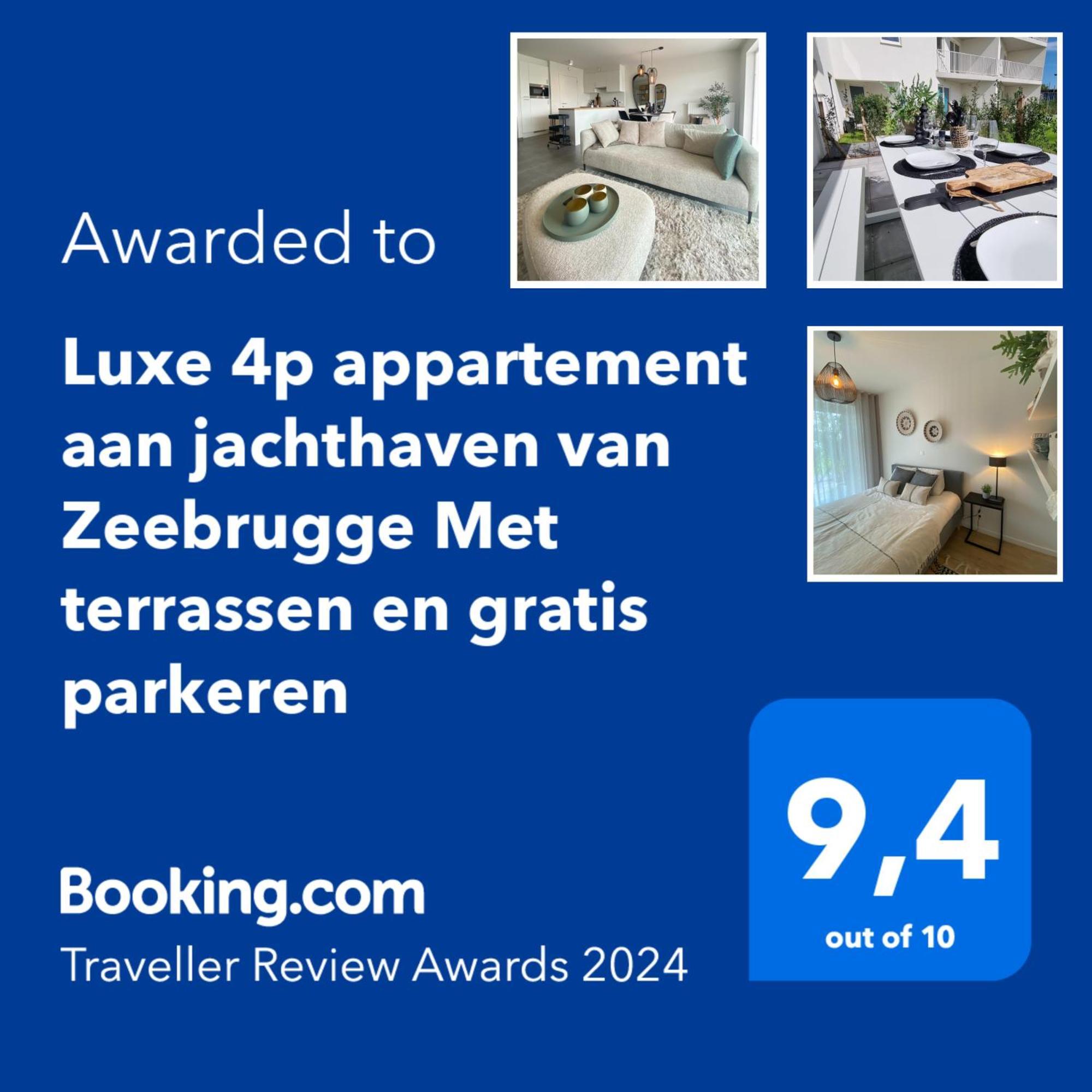 Luxe 4P Appartement Aan Jachthaven Van Zeebrugge Met Terrassen En Gratis Parkeren Екстериор снимка